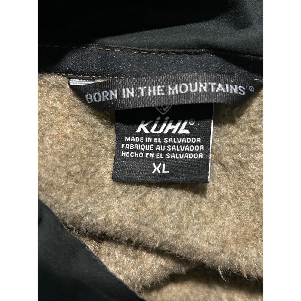 Kuhl Men's Olive Green Half-Zip Sweater - Picture 2 of 6